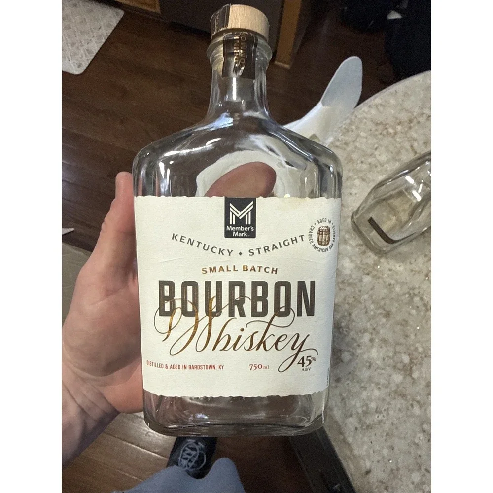 Lot of‎ EMPTY Bourbon Bottles Weller, Whistlepig Woodford Reserve Travlers